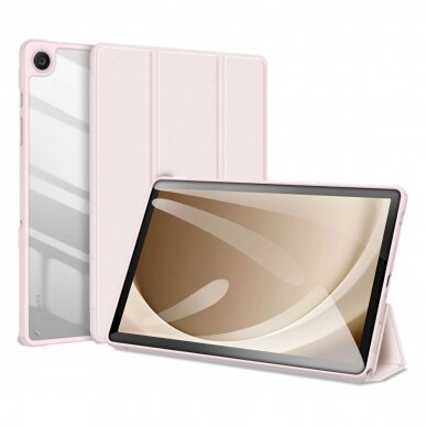 Planšetės dėklas Dux Ducis Toby case su flip stand skirta Samsung Galaxy Tab A9+ - rožinis 6
