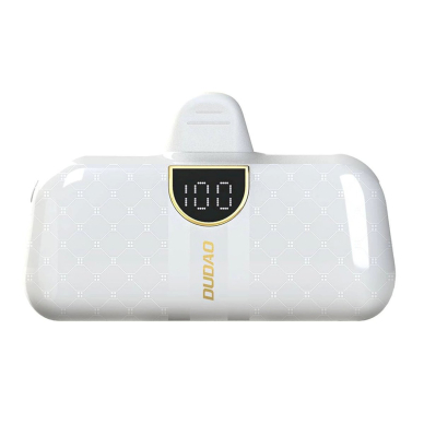 Powerbank Dudao K20SC 5000mAh mini 2x USB-C - baltas 1