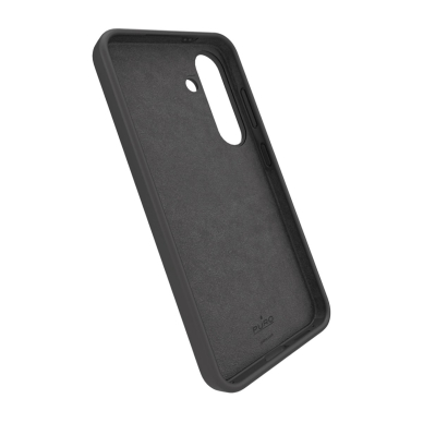 Puro Icon silikoninis dėklas Samsung Galaxy S25+ - juodas 1