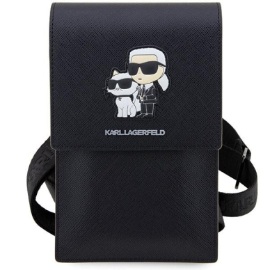 Rankinė Karl Lagerfeld Handbag Choupette KLWBSAKCPMK Juoda 1