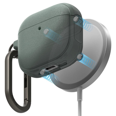 Ringke Onyx MagSafe Dėklas skirtas Apple AirPods 4 - Žalias 2