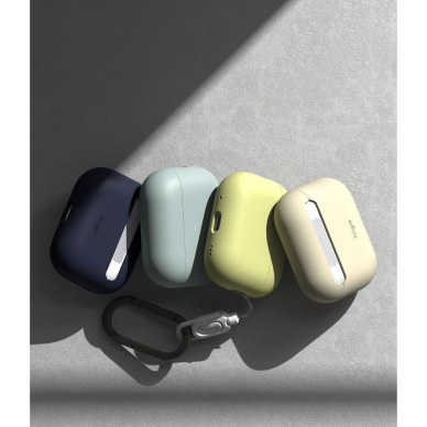 Ringke Silikoninis Dėklas skirtas Apple AirPods Pro 1 / 2 - Navy Mėlynas 6