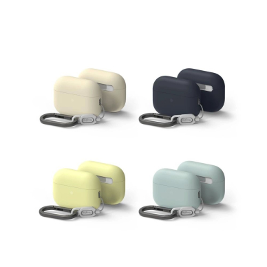 Ringke Silikoninis Dėklas skirtas Apple AirPods Pro 1 / 2 - Žalias 2