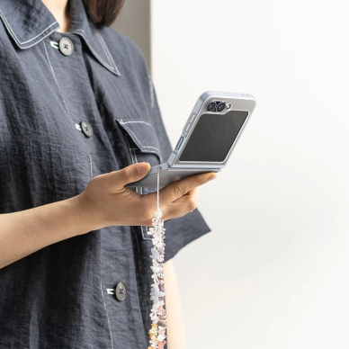 Ringke Slim dėklas skirtas Samsung Galaxy Z flip 6 - permatomas matinis 6
