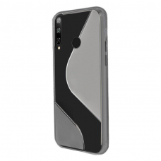 S-Case Lankstus Tpu Dėklas Huawei P40 Lite E Juodas DZWT2129