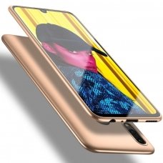 Samsung galaxy a70 dėklas X-LEVEL GUARDIAN silikonas auksinis