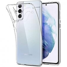 Akcija! Samsung Galaxy G996 S21 Plus Dėklas BeHello ThinGel skaidrus