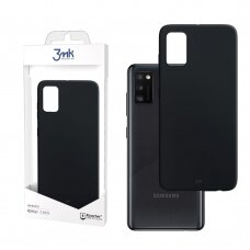Samsung Galaxy A03s dėklas 3mk Matt TPU juodas