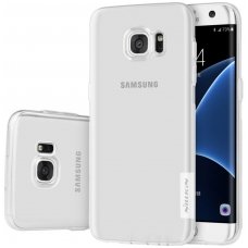 Samsung galaxy s7 edge dėklas Nillkin nature Silikoninis 0,6mm TPU skaidrus