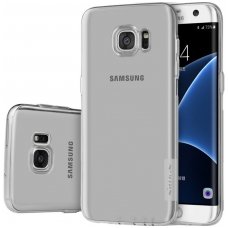 Samsung galaxy s7 edge dėklas Nillkin nature TPU 0,6mm pilkas