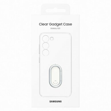 Samsung Clear Gadget Case case devide cover ring holder stand Permatomas (EF-XS911CTEGWW) 4