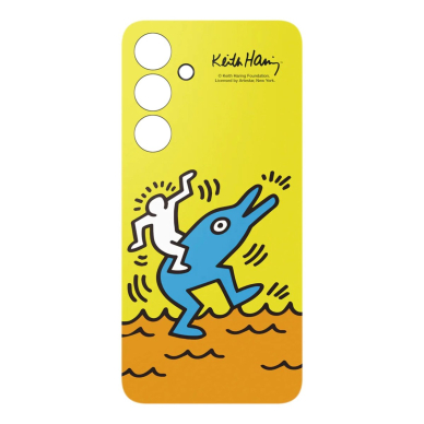 Samsung Flipsuit Dėklas EF-MS721CYEGWW skirtas Samsung Galaxy S 24 FE - Geltonas 1