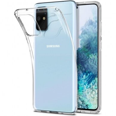 Akcija! Samsung galaxy S20 plus dėklas X-LEVEL Antislip silikonas permatomas