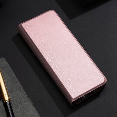 Samsung Galaxy Z Fold5 5G Dux Ducis Bril Wallet Flip Leather Case - Pink 10
