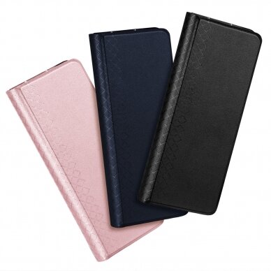 Samsung Galaxy Z Fold5 5G Dux Ducis Bril Wallet Flip Leather Case - Pink 2
