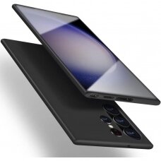 Silikonins Dėklas Dynamic Samsung S928 S24 Ultra juodas