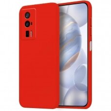 Silikonins Dėklas Dynamic Xiaomi Poco F5 Pro 5G raudonas