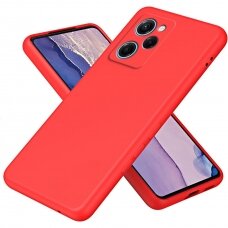 Silikonins Dėklas Dynamic Xiaomi Redmi Note 12 5G raudonas