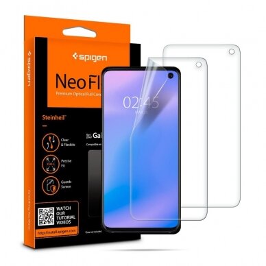 Silikoninė Plėvelė "Spigen Neo Flex" Galaxy S10