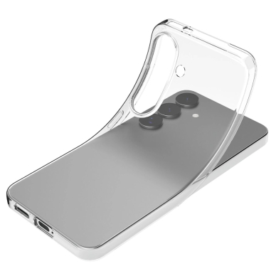 Silikoninis dėklas Puro 03 Nude Samsung Galaxy S25 - permatomas 2