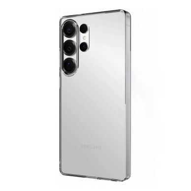 Silikoninis dėklas Puro 03 Nude Samsung Galaxy S25 Ultra - permatomas