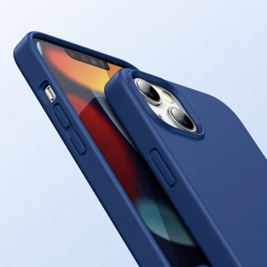 Silikoninis dėklas Ugreen Protective iPhone 13 mėlynas DZWT2129 1