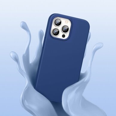 Silikoninis dėklas Ugreen Protective iPhone 13 Pro Max mėlynas DZWT2129 6