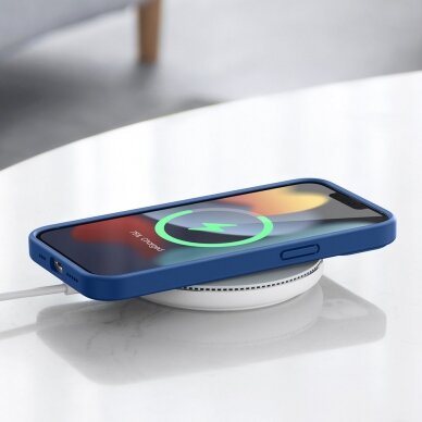 Silikoninis dėklas Ugreen Protective iPhone 13 Pro Max mėlynas DZWT2129 7