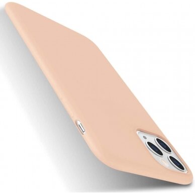 Silikonins Dėklas Dynamic Apple iPhone 15 Pro Max šviesiai rožinis