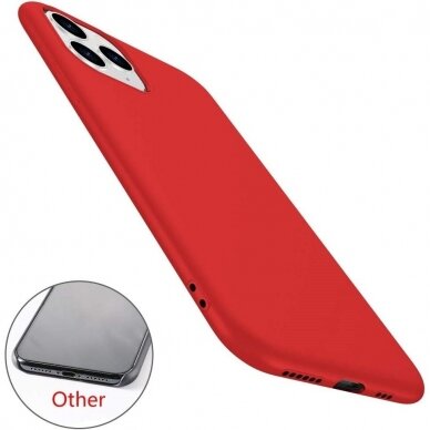 Silikonins Dėklas Dynamic Apple iPhone 15 Pro raudonas 1
