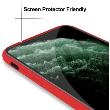 Silikonins Dėklas Dynamic Apple iPhone 15 Pro raudonas 3