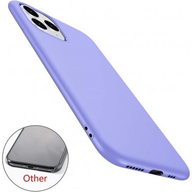 Silikonins Dėklas Dynamic Apple iPhone 15 Pro violetinis 1