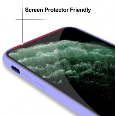 Silikonins Dėklas Dynamic Apple iPhone 15 Pro violetinis 3