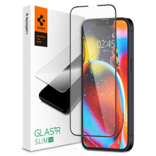 Iphone 13 Mini Spigen Glass TR Slim FC tempered glass  juodais kraštais