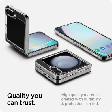 Spigen Airskin dėklas Samsung Galaxy Z Flip 6 - permatomas 17