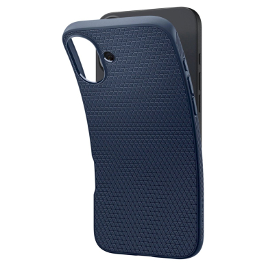Spigen Liquid Air Dėklas iPhone 16 Plus - Mėlynas 4