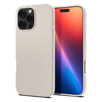 Spigen Liquid Air Dėklas skirtas iPhone 16 Pro - titanium