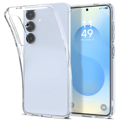Spigen Liquid Crystal dėklas Samsung Galaxy S25 - permatomas