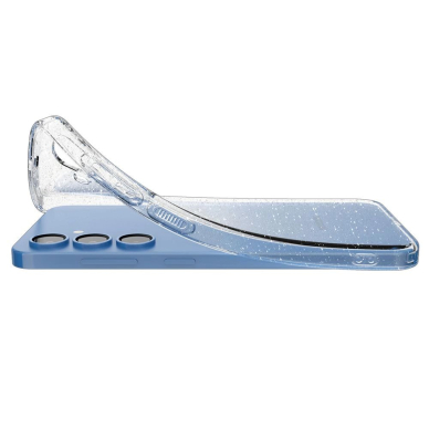 Spigen Liquid Crystal dėklas Samsung Galaxy S25 - permatomas su blizgučiais 6