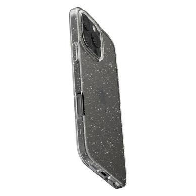 Spigen Liquid Crystal iPhone 16 Pro Dėklas - Permatomas Glitter 2