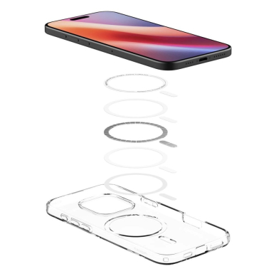 Spigen Liquid Crystal MagSafe Dėklas skirtas iPhone 16 Pro Max - Permatomas 5