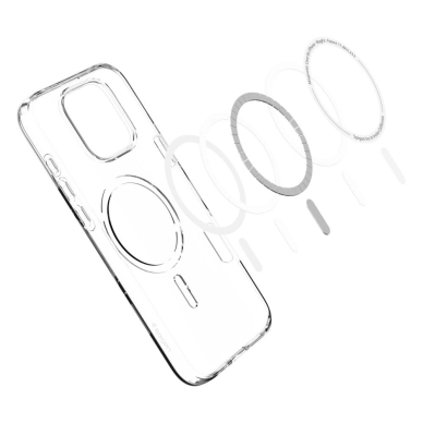 Spigen Liquid Crystal MagSafe Dėklas skirtas iPhone 16 Pro Max - Permatomas 7