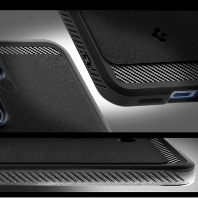 Spigen Sustiprintas Armor Mag MagSafe Dėklas Samsung Galaxy S25 - Juodas 20
