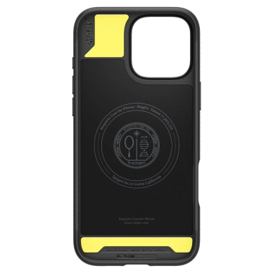 Spigen Sustiprintas Armor MagSafe Dėklas skirtas iPhone 16 Pro Max - Juodas 2