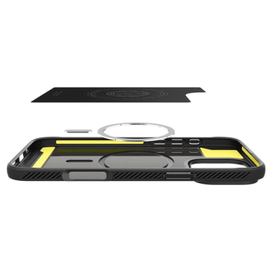 Spigen Sustiprintas Armor MagSafe Dėklas skirtas iPhone 16 Pro Max - Juodas 5