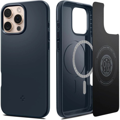 Spigen Thin Fit MagSafe Dėklas skirtas iPhone 16 Pro Max - Tamsiai Pilkas