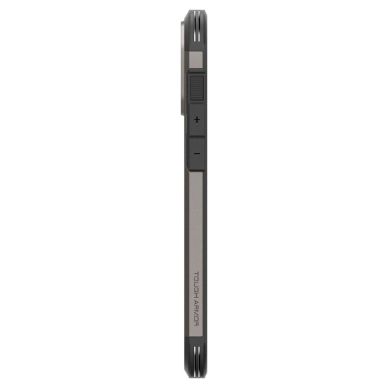 Spigen Tough Armor MagSafe Dėklas su stoveliu skirtas iPhone 16 Pro Max - Gunmetal 4