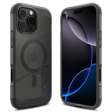 Spigen Tough Armor "T" Mag MagSafe dėklas iPhone 16 Pro Max - juodas 1
