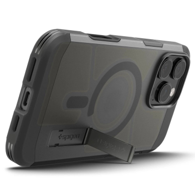 Spigen Tough Armor "T" Mag MagSafe dėklas iPhone 16 Pro Max - juodas 7