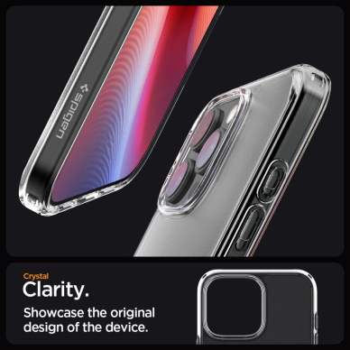 Spigen Ultra Hybrid Dėklas skirtas iPhone 16 Pro Max - Permatomas 10